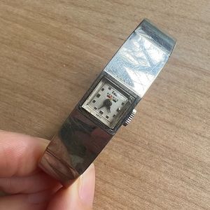 Vintage Benrus 10k gf mechanical winding watch hinged cuff for parts and repair